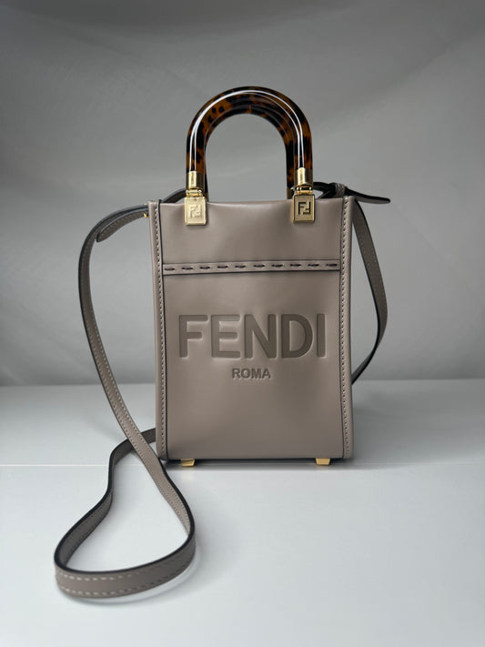 Fendi Mini Sunshine Greige