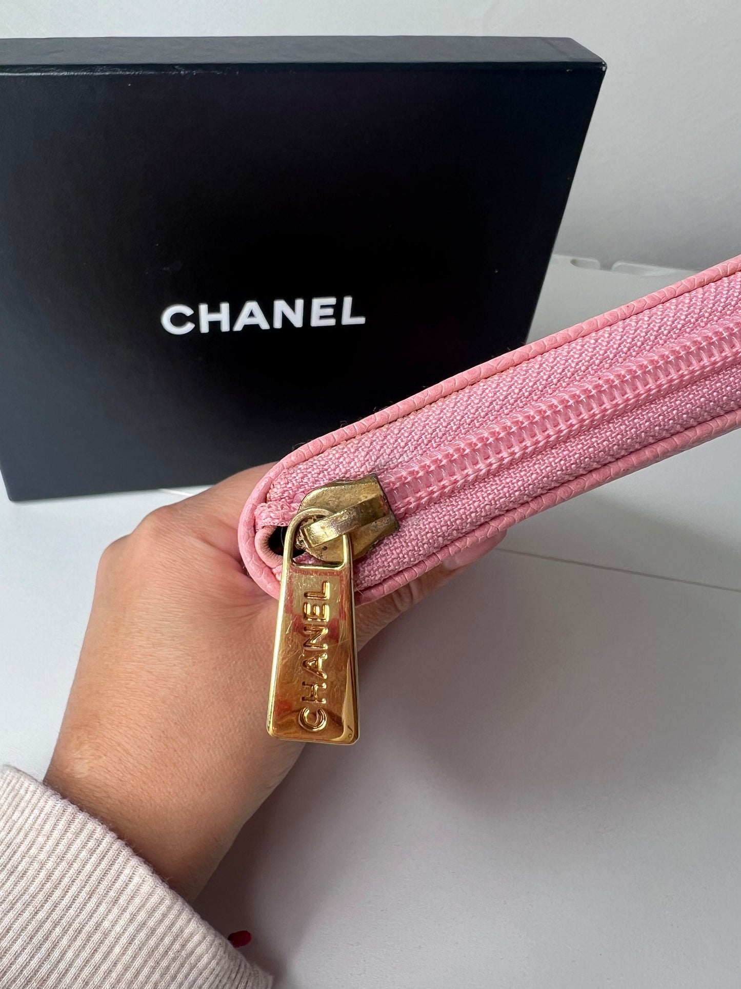 Chanel Timeless Caviar Large Wallet