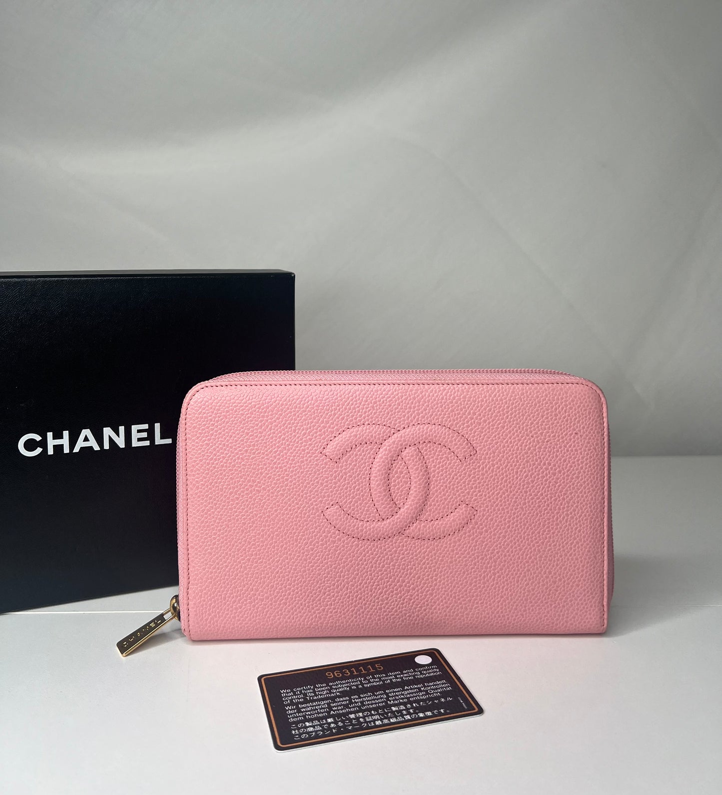 Chanel Timeless Caviar Large Wallet