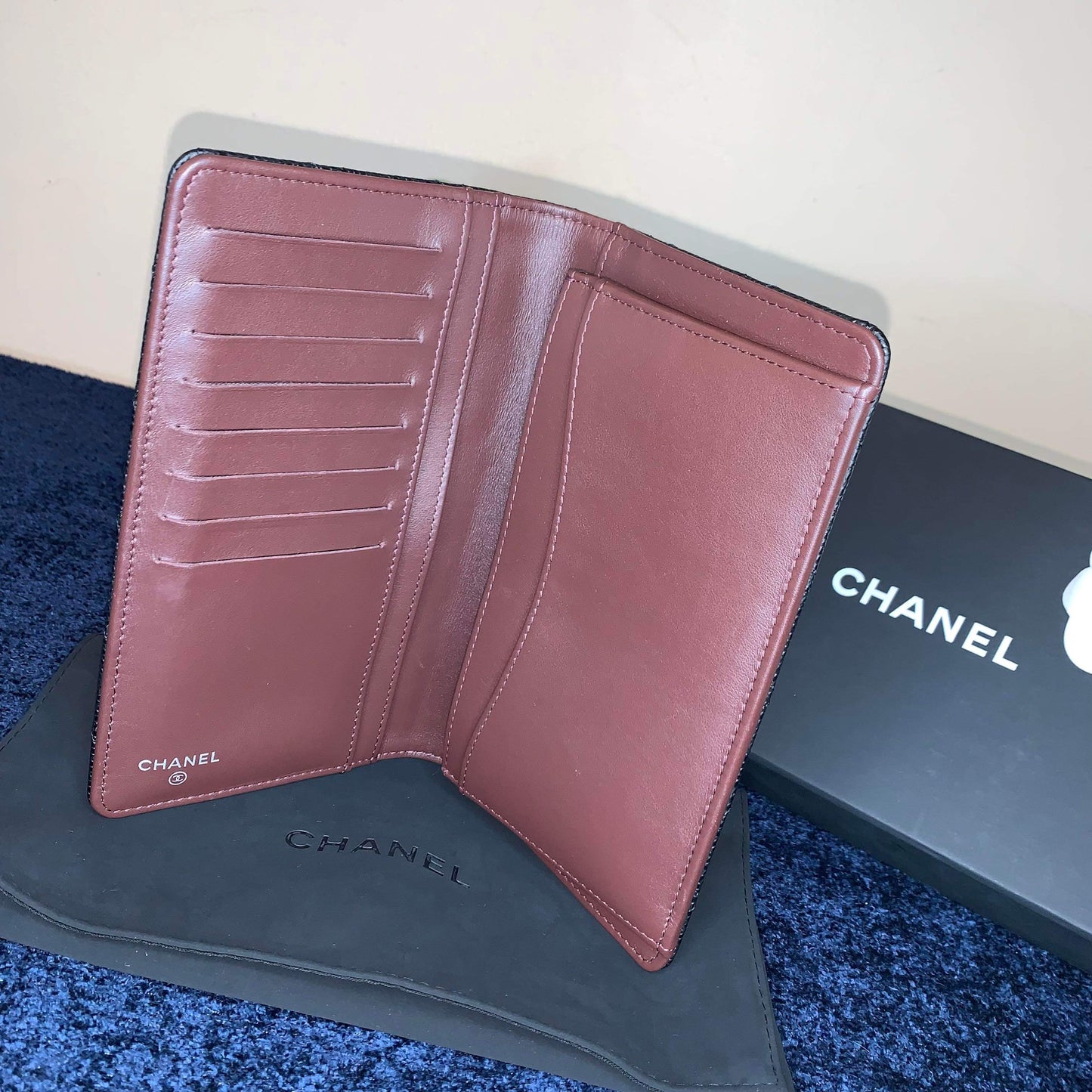 Chanel Yen Caviar Wallet