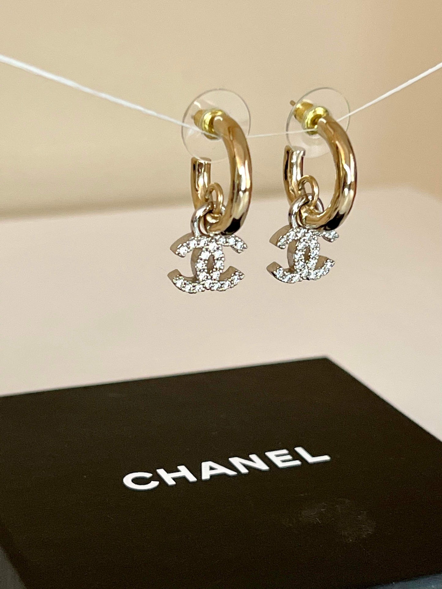 Chanel Hoop Earrings