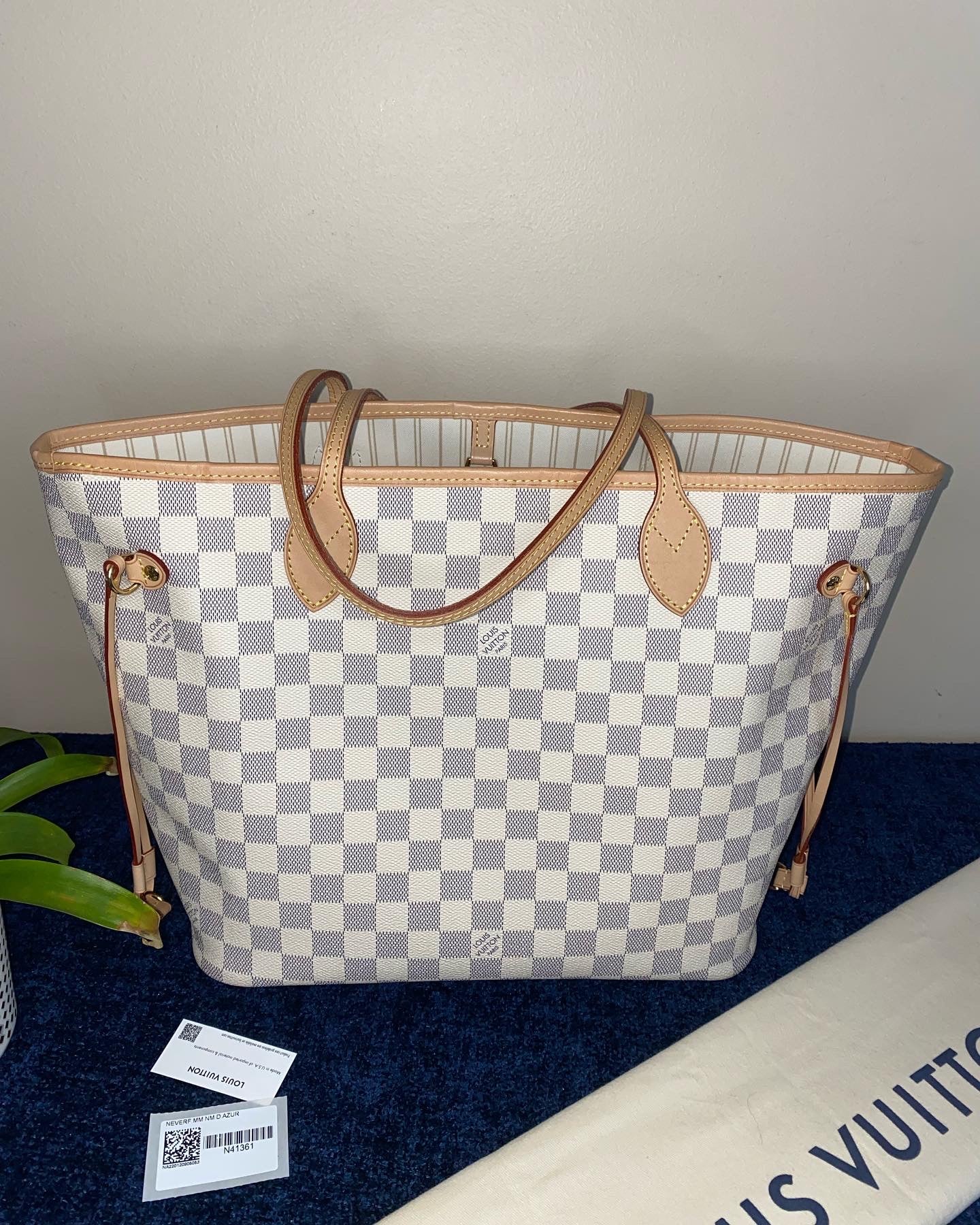 Neverfull MM Azur