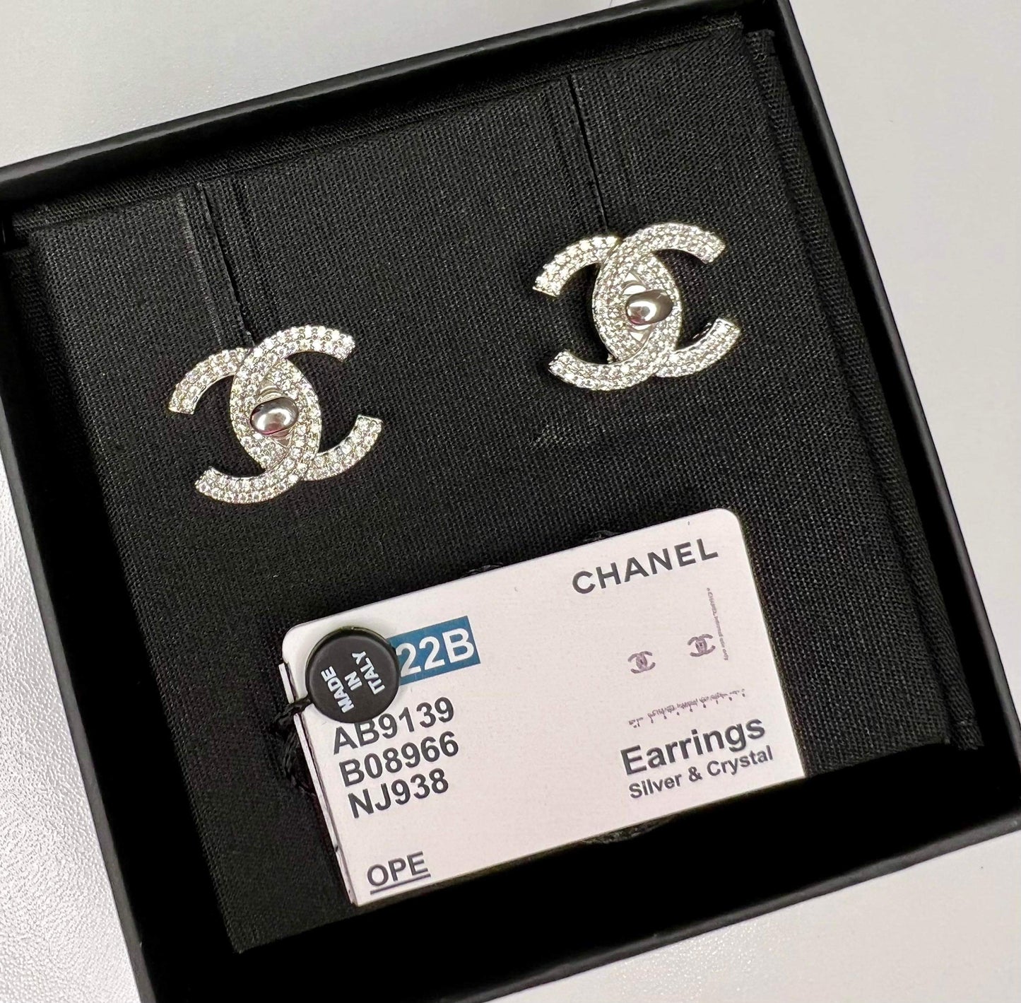 Chanel Turn Lock Studs