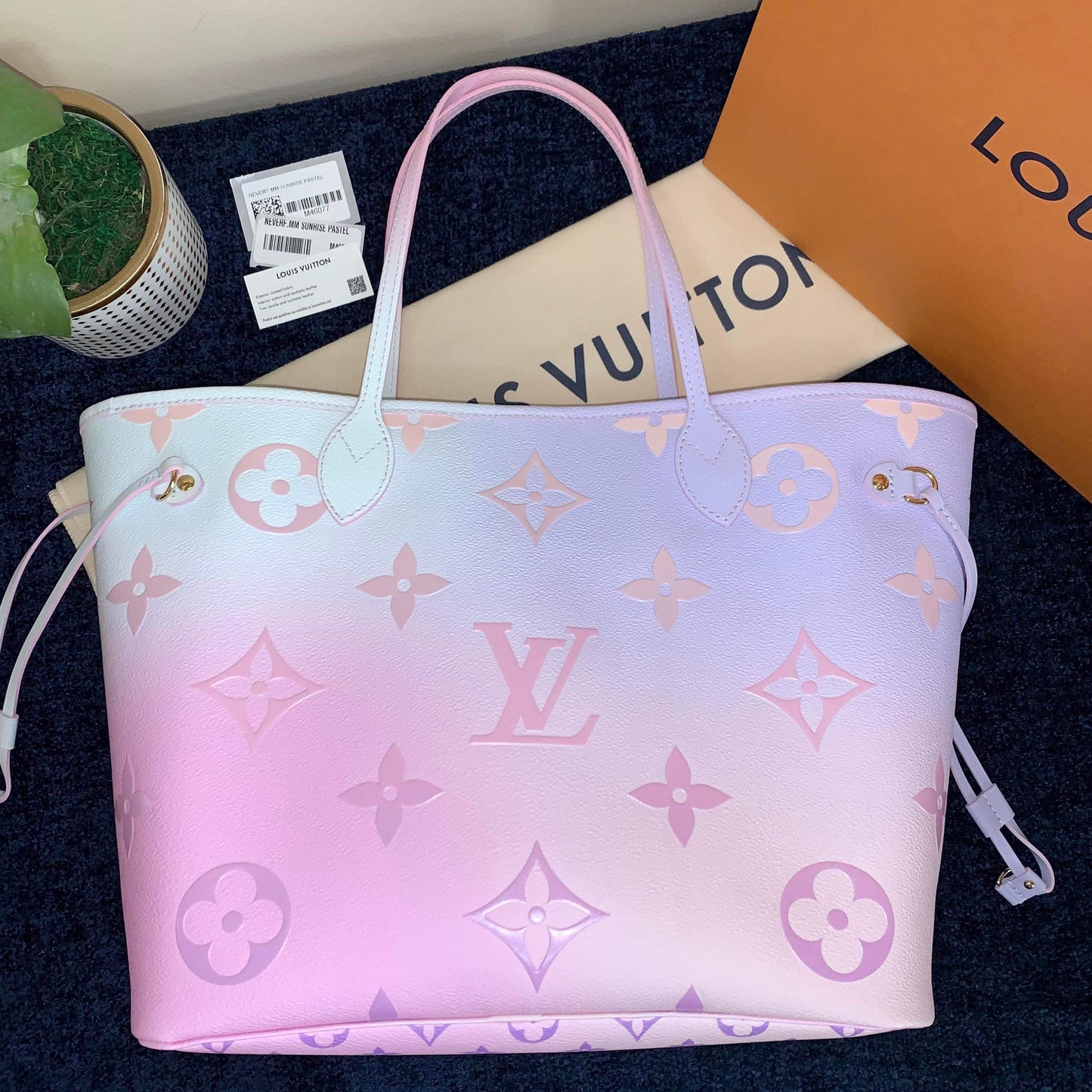 SOLD!! Neverfull MM Pastel