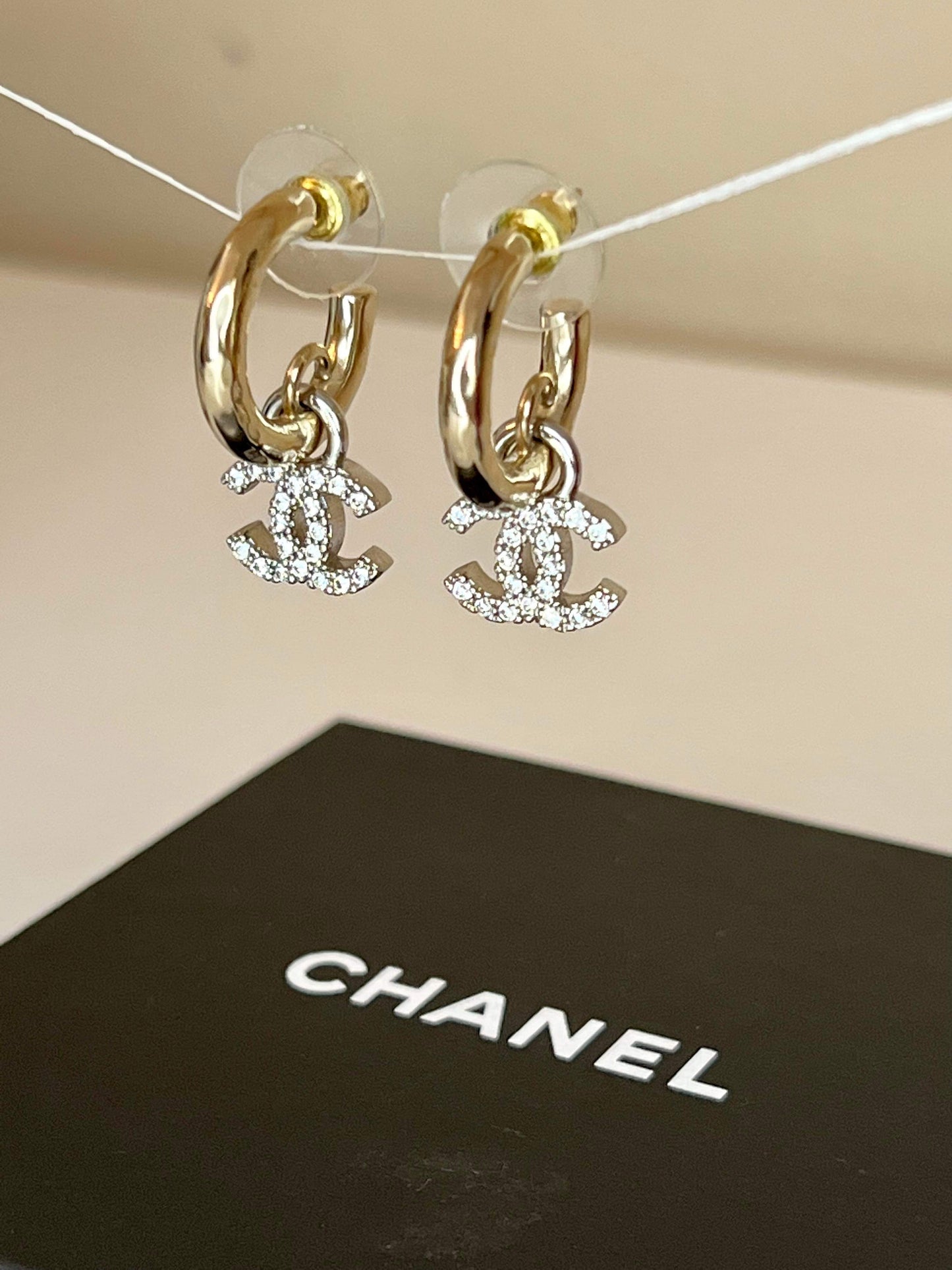 Chanel Hoop Earrings