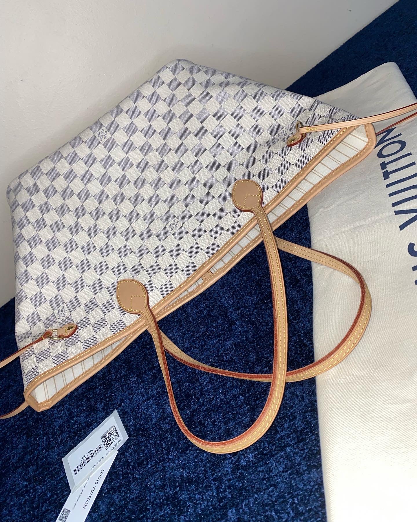 Neverfull MM Azur