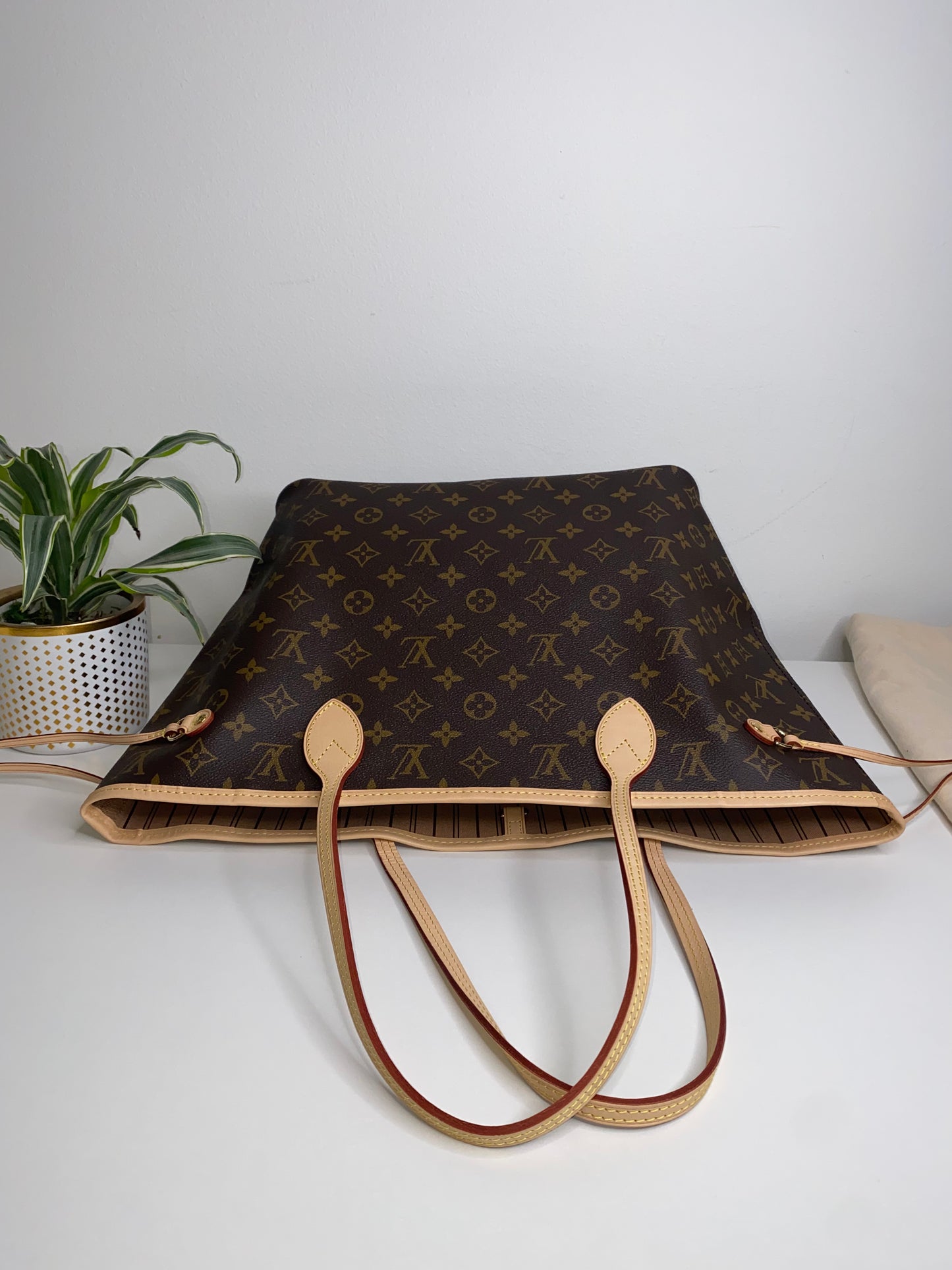 Neverfull MM Classic Beige