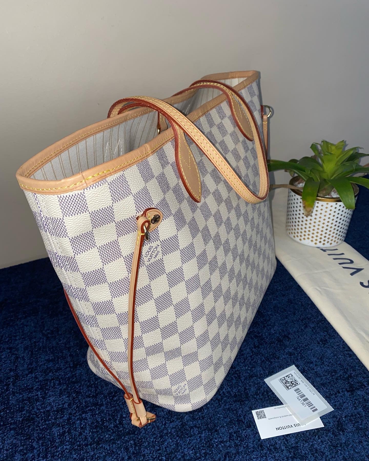 Neverfull MM Azur