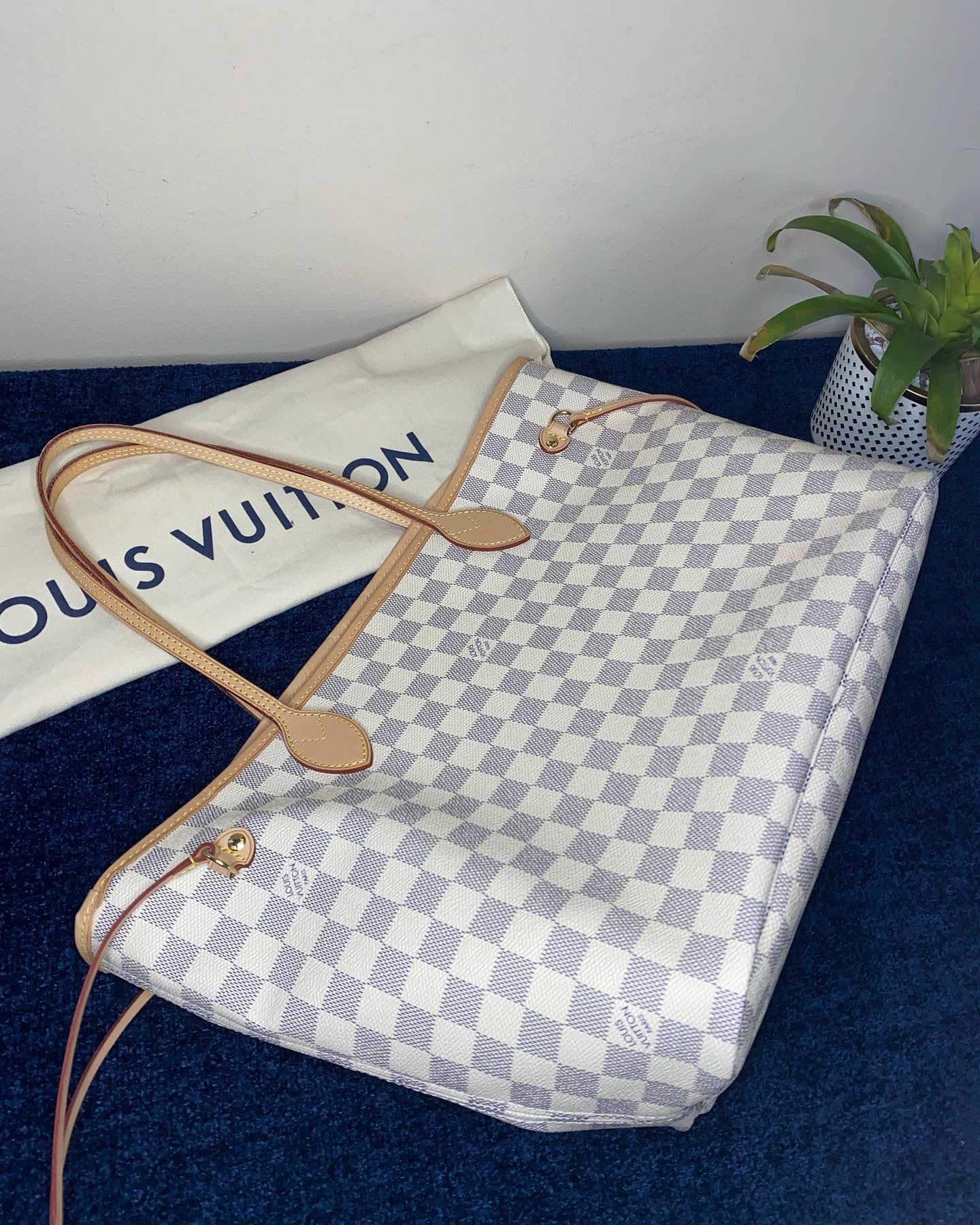 Neverfull MM Azur