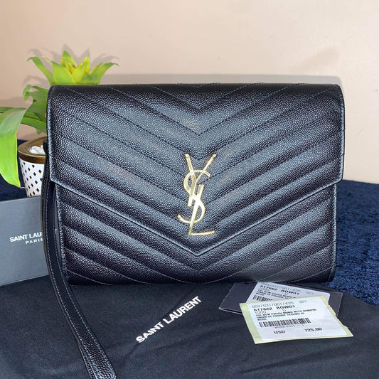 SOLD!! YSL Cassandre Pouch