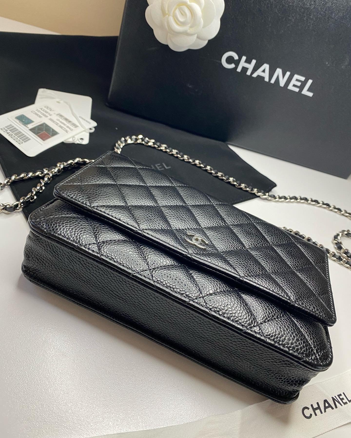 Chanel Caviar WOC