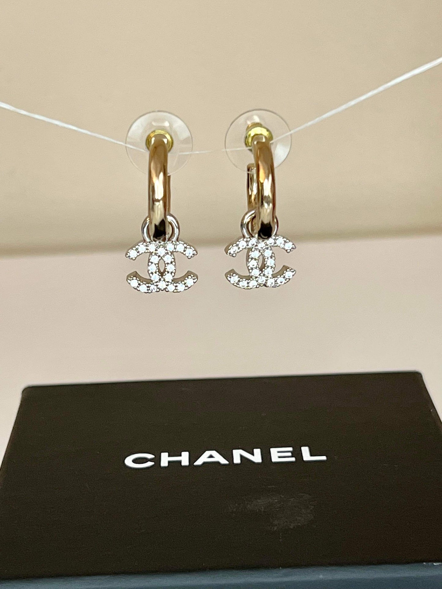 Chanel Hoop Earrings