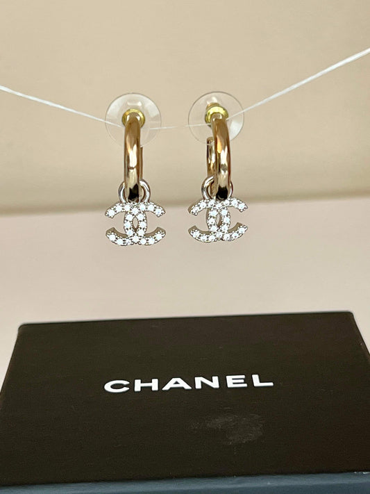 Chanel Hoop Earrings