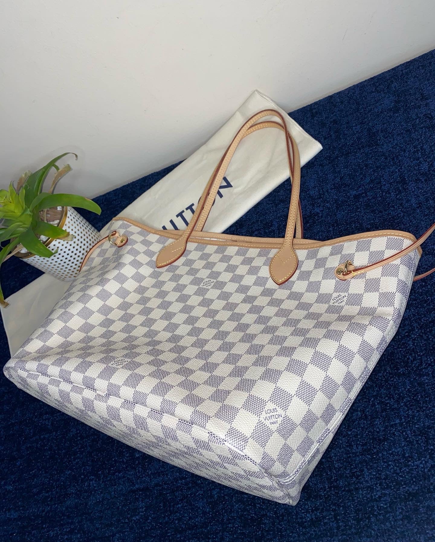 Neverfull MM Azur