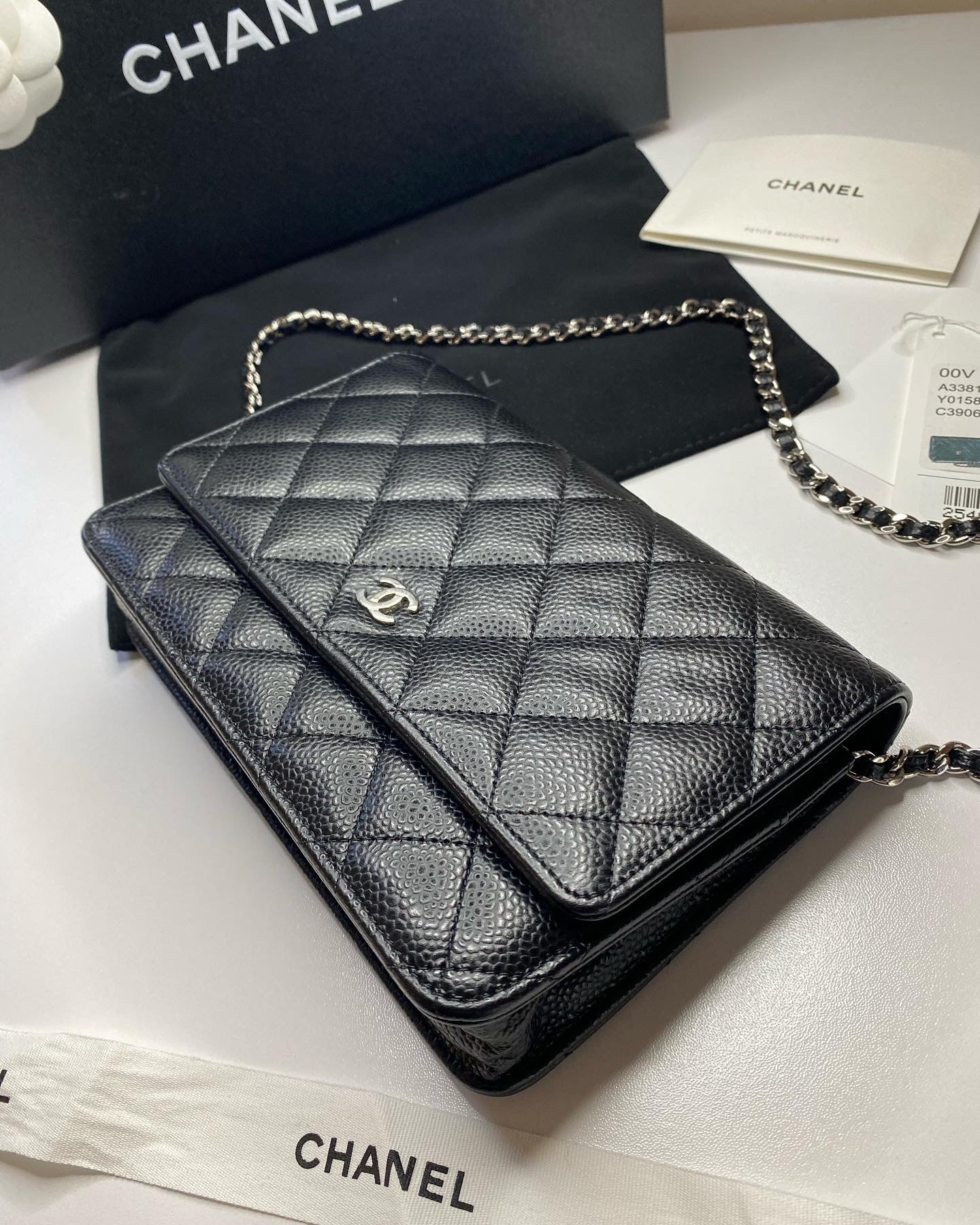 Chanel Caviar WOC