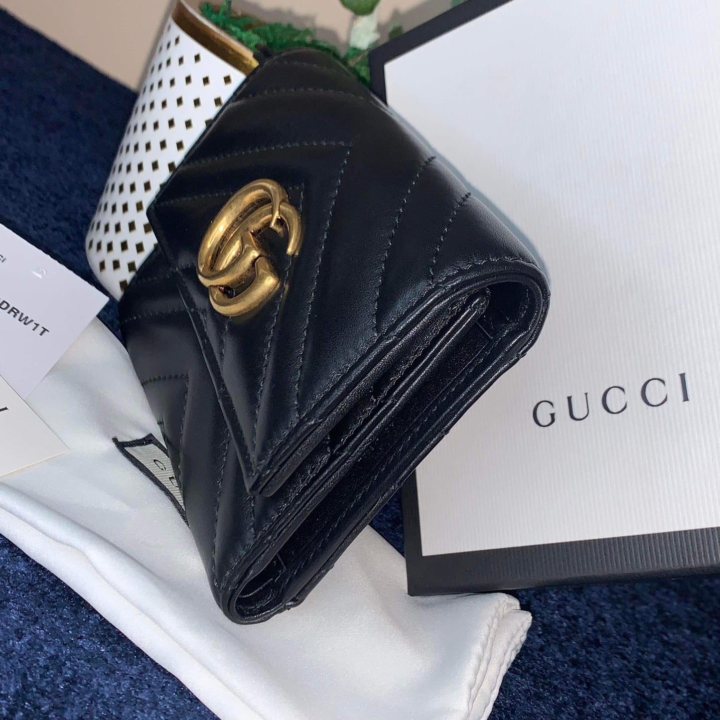 Gucci Marmont Trifold Wallet