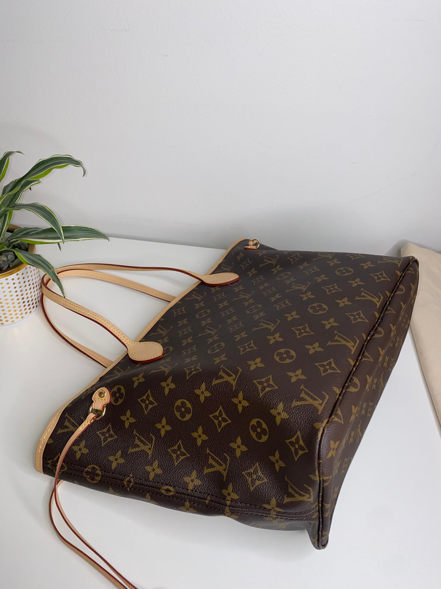 Neverfull MM Classic Beige