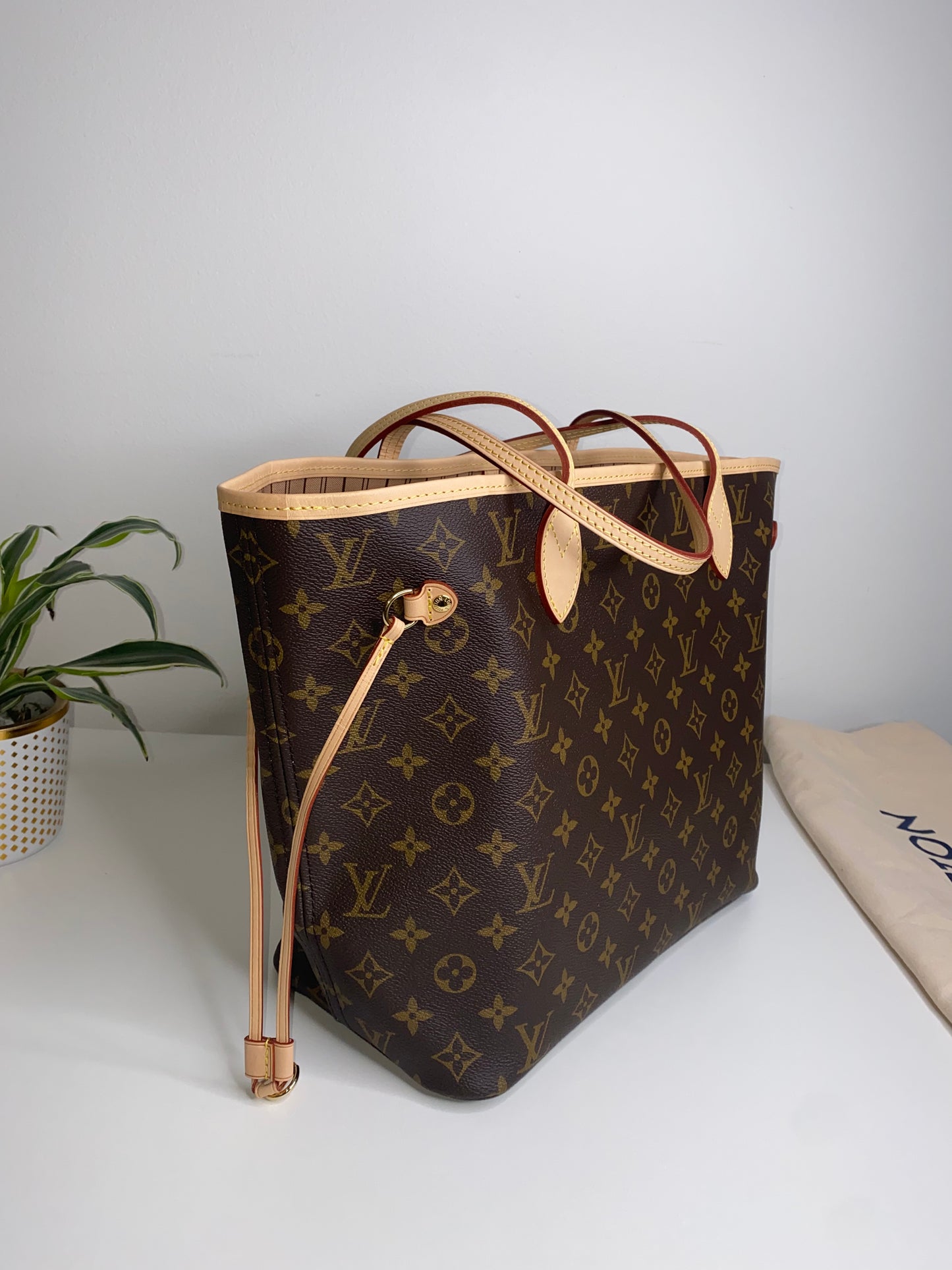 Neverfull MM Classic Beige