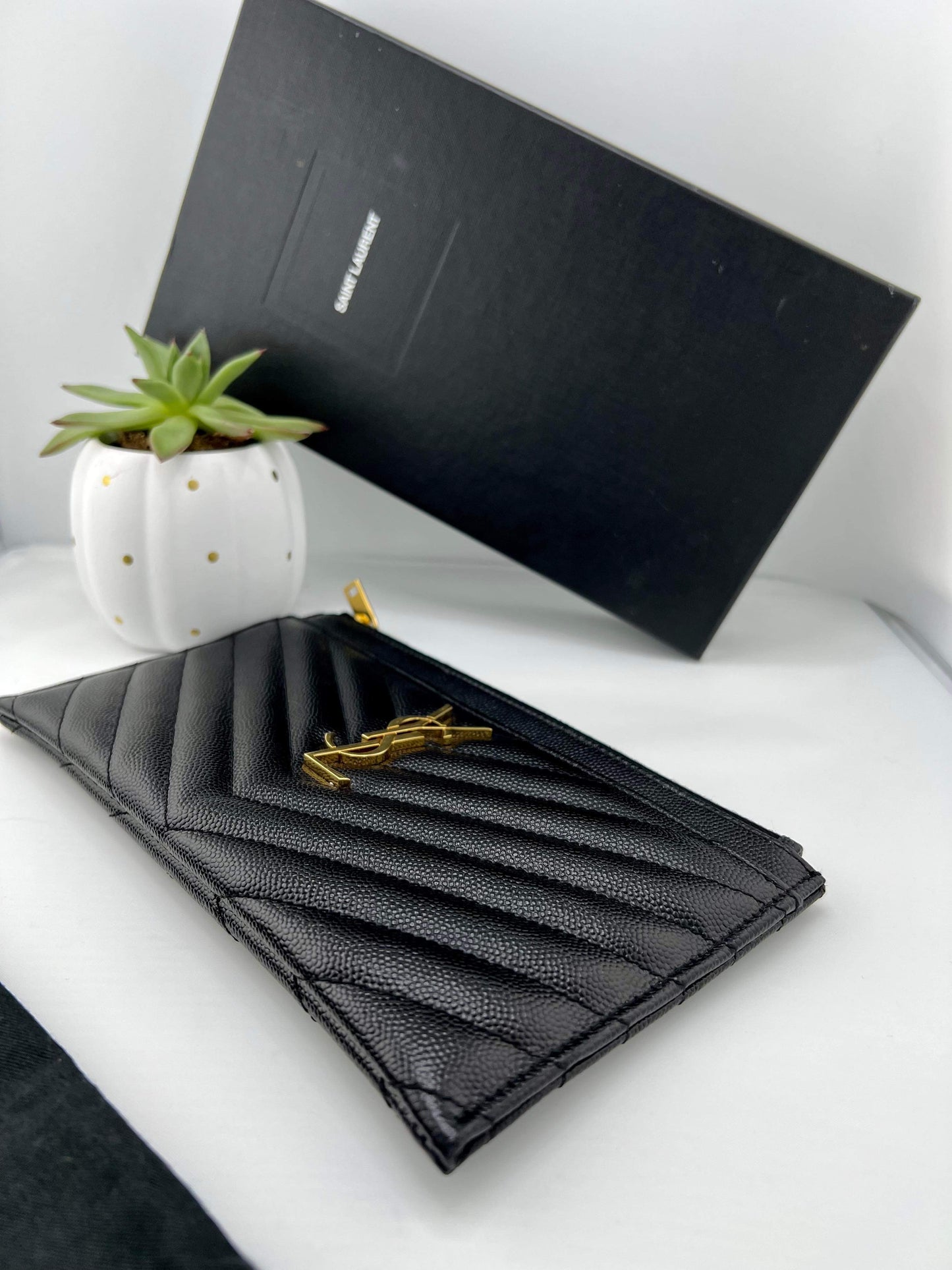 YSL Zip Pouch