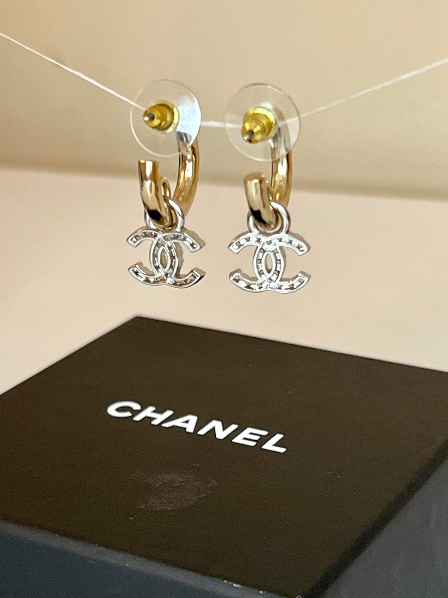 Chanel Hoop Earrings