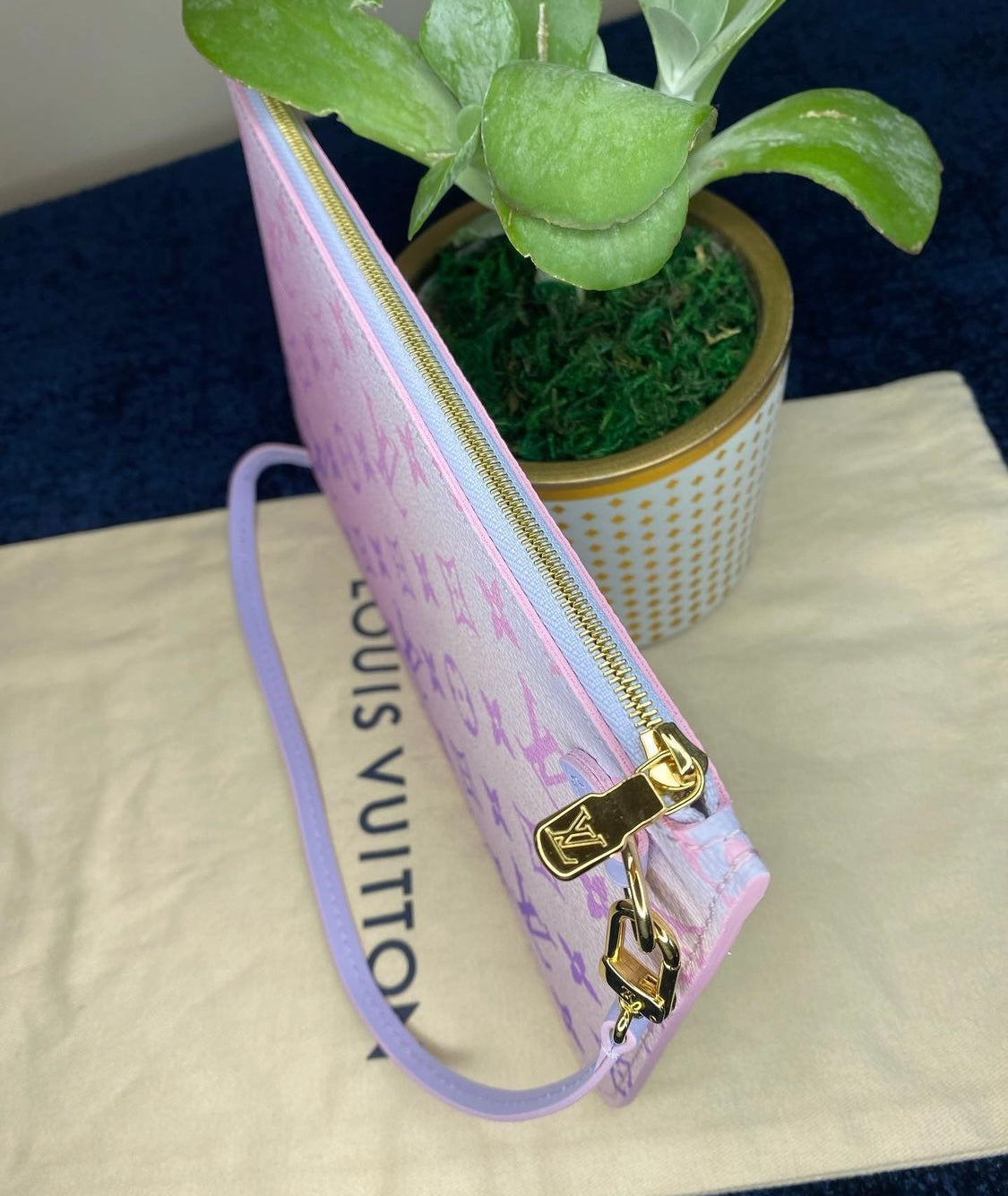 Neverfull Pouch Sunset Pastel