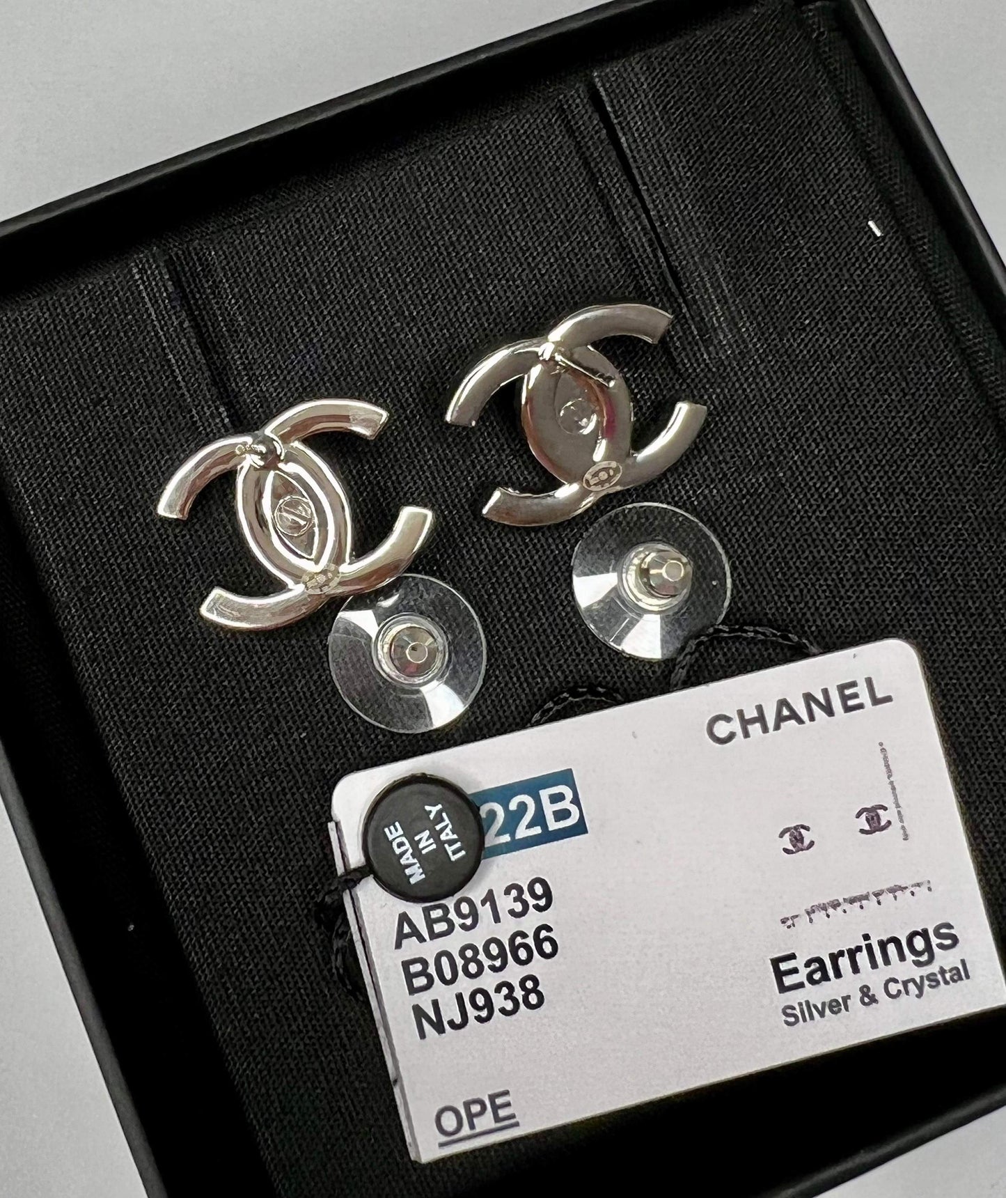 Chanel Turn Lock Studs