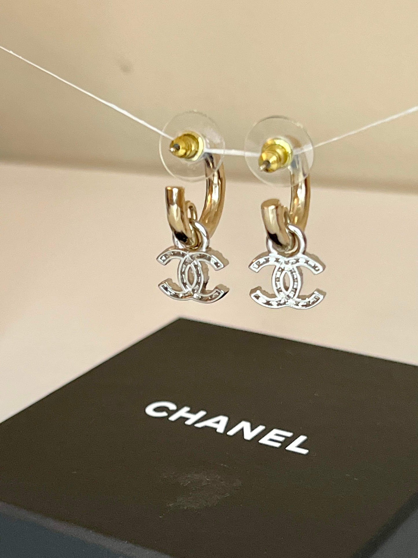 Chanel Hoop Earrings